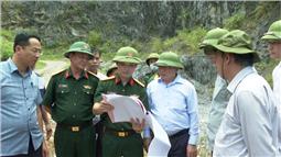 Ban chỉ đạo diễn tập khu vực phòng thủ tỉnh Cao Bằng kiểm tra công tác chuẩn bị diễn tập